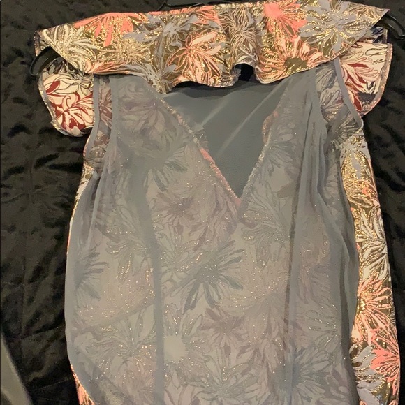 Victoria’s Secret Shine Brocade Raffle Bodysuit - Picture 5 of 5